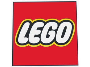 Lego Logo hd 3d print model - Mito3D