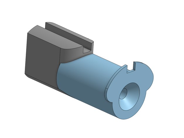 ar-15 bolt carrier conversion airsoft ar15 converter flag fuckers m16 thingiverse trash 3D print model - Mito3D