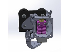 ender3 aficionados montar 40mm ventilador conducto abs enfriamiento crealidad ender 3 Pro 3d print model - Mito3D