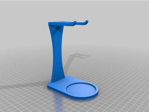 shave badger stand brush 3d print model - Mito3D