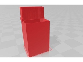 reçine destek çöp Kutusu fırça 3d baskı kübik foton temizlik Mars sla Yarar atık 3d print model - Mito3D