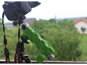 bola rolamento cabeça wlt 39 s 3d impresso astro rastreador astrofotografia 3d print model - Mito3D