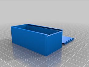 customized box sliding 3d print model - Mito3D