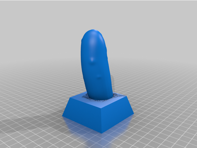 pickle rick stand morty 3D print model - Mito3D