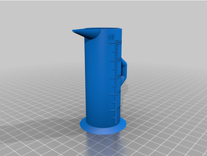 personnalisé mesure cylindre v2 3d print model - Mito3D