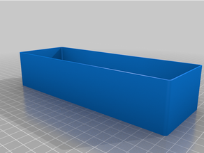 quarter upper toolbox wall 200cm 3d print model - Mito3D