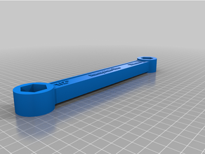 handyhalf ten chiave inglese mano utensili 3d print model - Mito3D