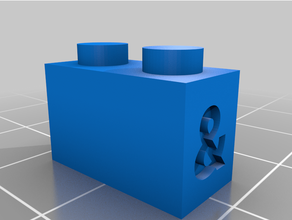 personalizzato Lego compatibile testo mattoni 3d print model - Mito3D