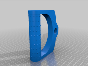 Palestra maniglia elastico Tirare corda gruppo musicale fitness resistenza 3d print model - Mito3D