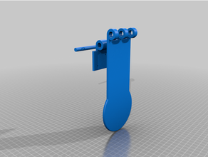 Müll Pedal Fuß 3d print model - Mito3D