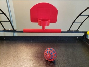 parrot basketball goal bird cage training 3d print model - Mito3D