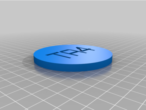 ta4 posavasos insertar personalizado 3d print model - Mito3D