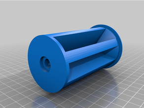 artillery genius spool holder evnovo filament 3d print model - Mito3D