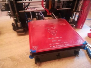 geeetech i3 pro bed upgrade 3d print model - Mito3D