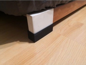 lattes Cadre pieds lit chambre matelas titulaire soutien 3d print model - Mito3D