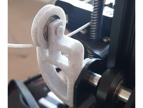 filament guider ender 3 pro créalité 3d print model - Mito3D
