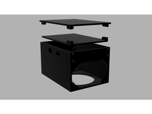 psu monter atx Puissance fourniture titulaire soutien Cas gaine couverture 3D print model - Mito3D