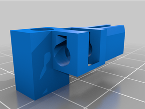 x axis cinturón tensor eje 3d print model - Mito3D