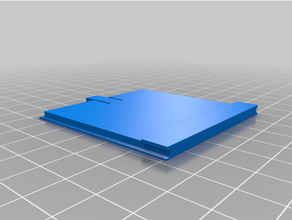 bose wave radio awr1 battery cover 3d print model - Mito3D
