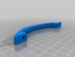 customized drawer handle v3 3d print model - Mito3D