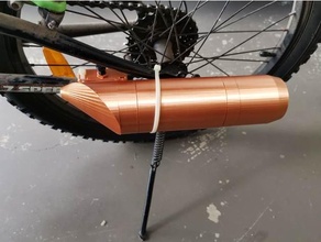 bicycle exhaust 3d print model - Mito3D