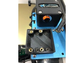 cr10 v2 Filament Sensor Abstandshalter Bondtech bmg Extruder cr10v2 Realität cr 10 3d print model - Mito3D
