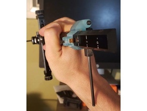 magnético tiro arco clicker equipamento seta vista vistas 3d print model - Mito3D
