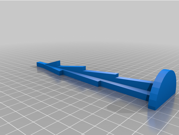 customized garden tent peg support spike 3D print model - Mito3D