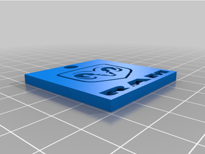 esquiva RAM logotipo cominhos 3d print model - Mito3D