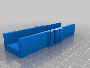 customized miter box x-acto parametric 3d print model - Mito3D