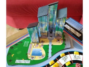 Hotel Präsident Dach 3d print model - Mito3D