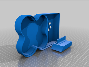 mobule 7 v2 caso bainha zangão 3d print model - Mito3D