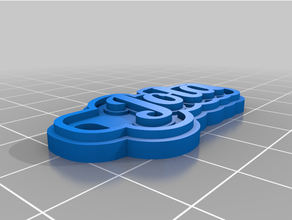 keychain jola özelleştirilmiş 3d print model - Mito3D