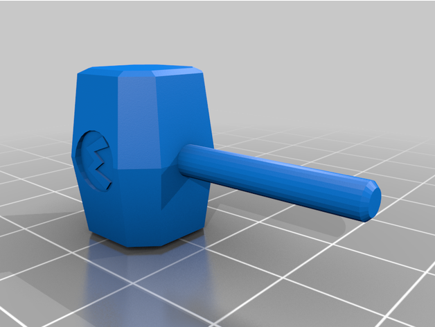 martillo 3D print model - Mito3D