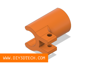 ortur lazer usta kablo yönetim Kulp destek 3d print model - Mito3D