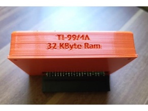 ti 99 4a 32 kbyte RAM expansion Cas gaine kb Texas instruments ti99 ti994a 3d print model - Mito3D