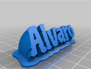 alvaro piedra customized 3d print model - Mito3D