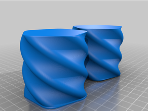 Twist Container angepasst 3d print model - Mito3D