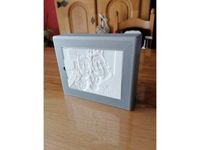 lithophane boîte 3d print model - Mito3D