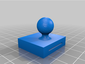 raspberry pi camera mount sphere 3d print model - Mito3D