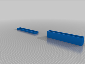 angepasst parametrisch gerundet Box 3d print model - Mito3D