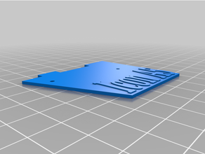 icon a5 tail servo cover final 2 3d print model - Mito3D