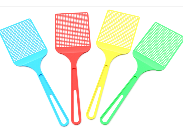 fly swatter 3D print model - Mito3D