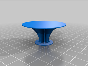 semplice test raffreddamento indicazioni mini tavolo piccolo Modelli fan cr 10 creality ender 3 sporgenza Stampa 3d print model - Mito3D