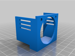 ventilateur envelopper chiron fixé anycubic 3d print model - Mito3D