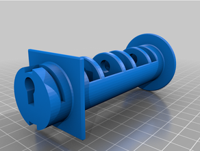 ender 3 pro spool holder upgrade bearing filament 3d print model - Mito3D