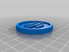 happy father's day keyring 3d print model - Mito3D