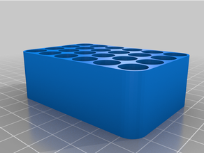 aaa battery organizer kitchen customized 3d print model - Mito3D