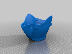 face mask covid-19 covidmask facemask 3d print model - Mito3D