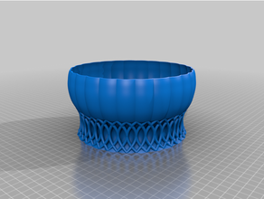 platformcups3 bowl container 3d print model - Mito3D